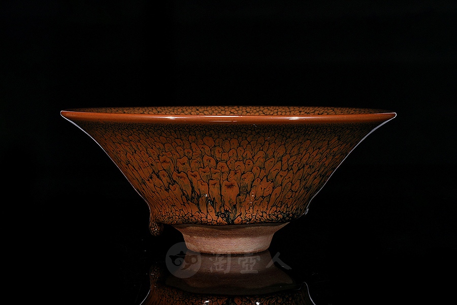 黄鹧鸪大斗笠盏(精品)