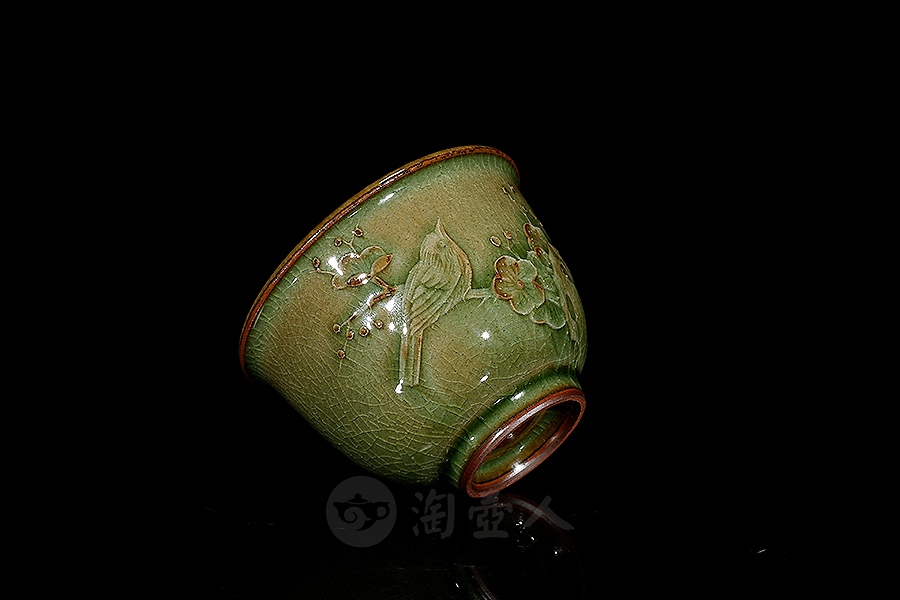 喜上眉梢品茗杯