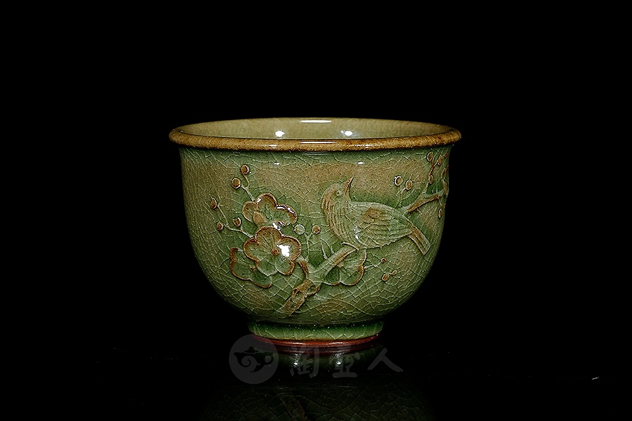 喜上眉梢品茗杯