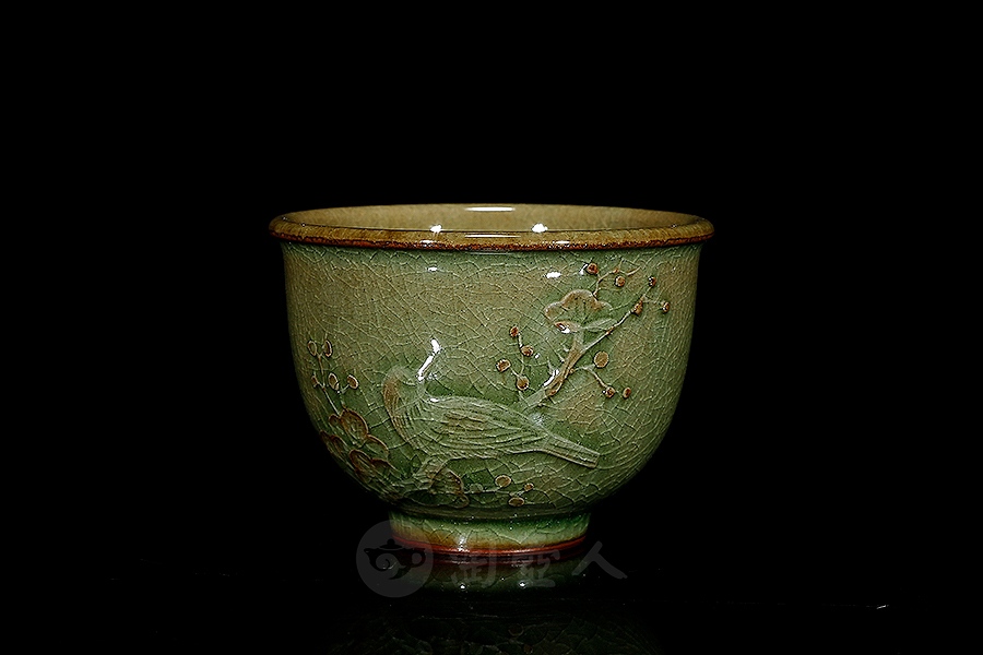 喜上眉梢品茗杯