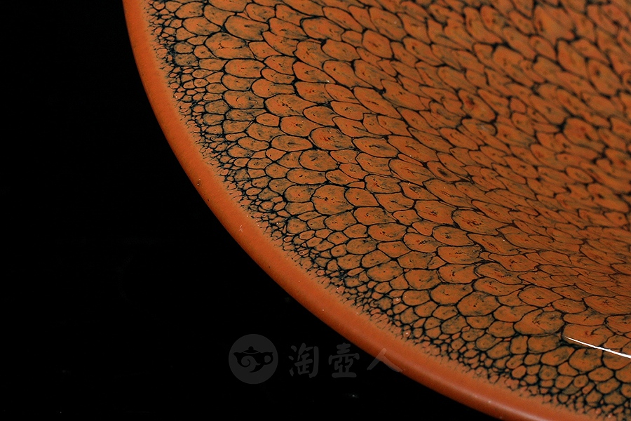 黄鹧鸪大斗笠盏(精品)