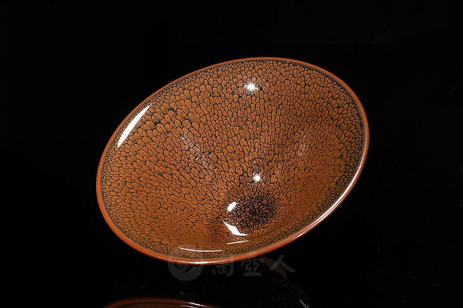 黄鹧鸪大斗笠盏(精品)