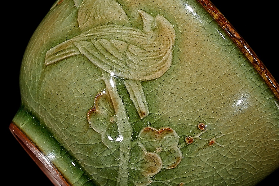 鸟语花香品茗杯