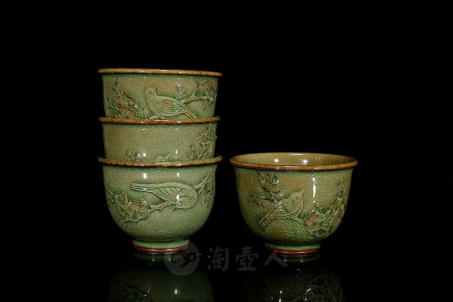 喜上眉梢品茗杯
