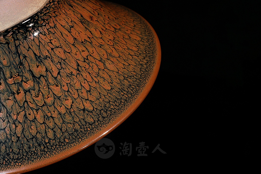 黄鹧鸪大斗笠盏(精品)