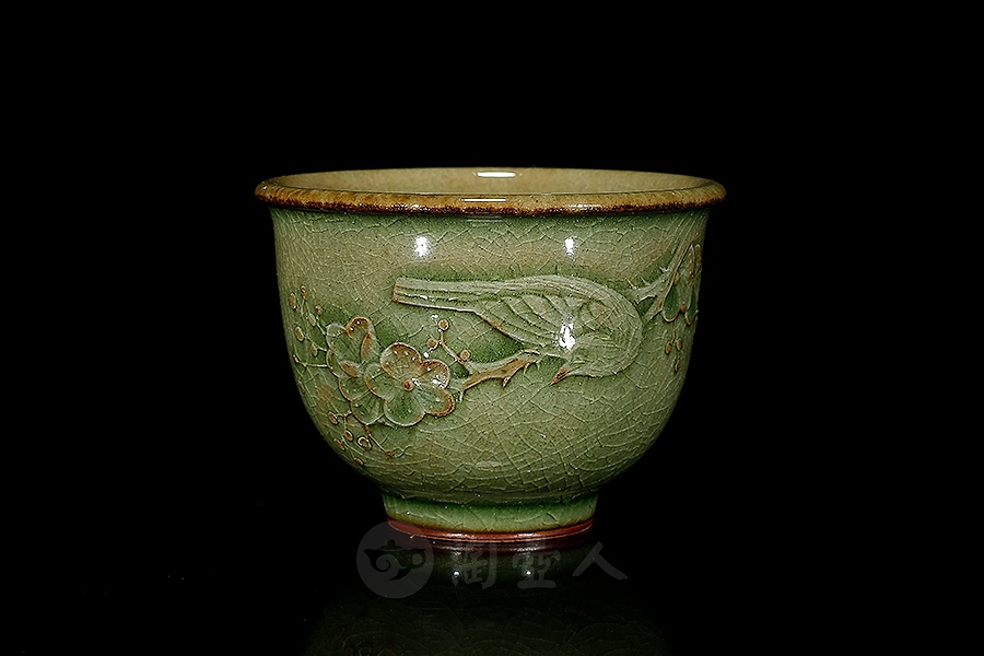 喜上眉梢品茗杯