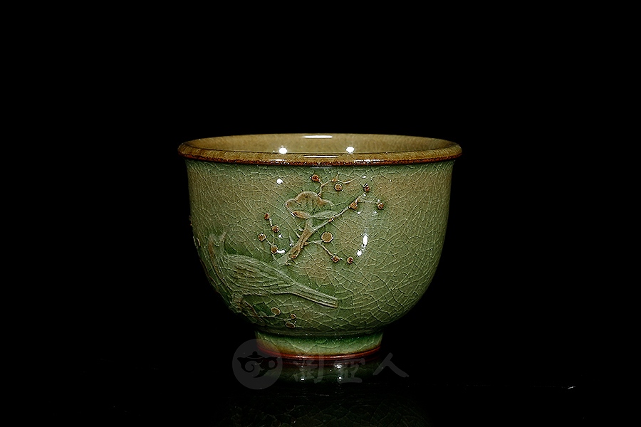 喜上眉梢品茗杯