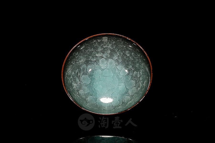 圆口冰裂品茗杯