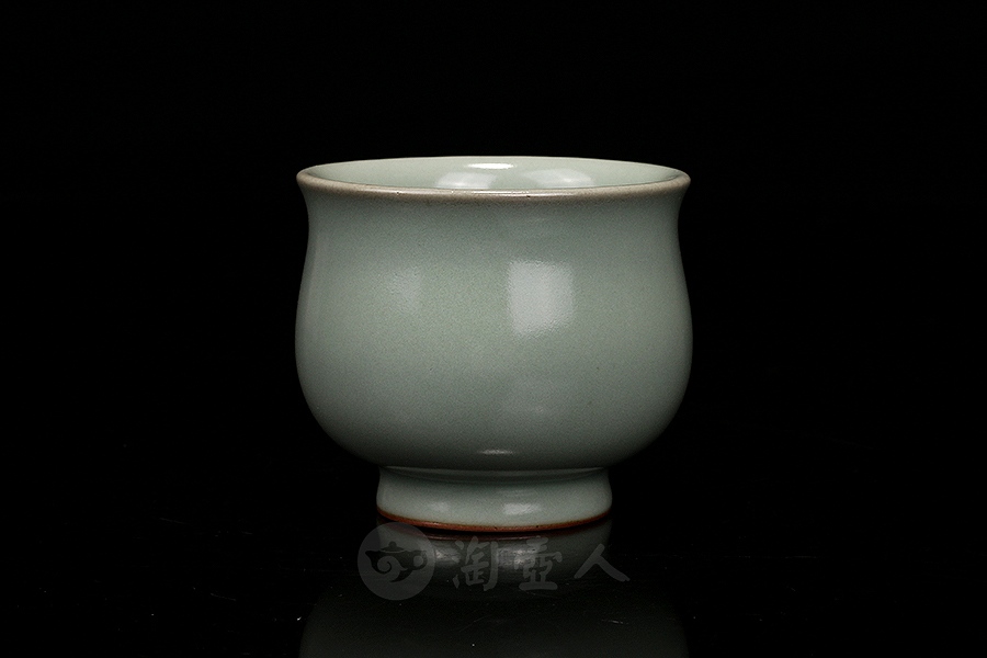 玉兰福满杯(粉青)