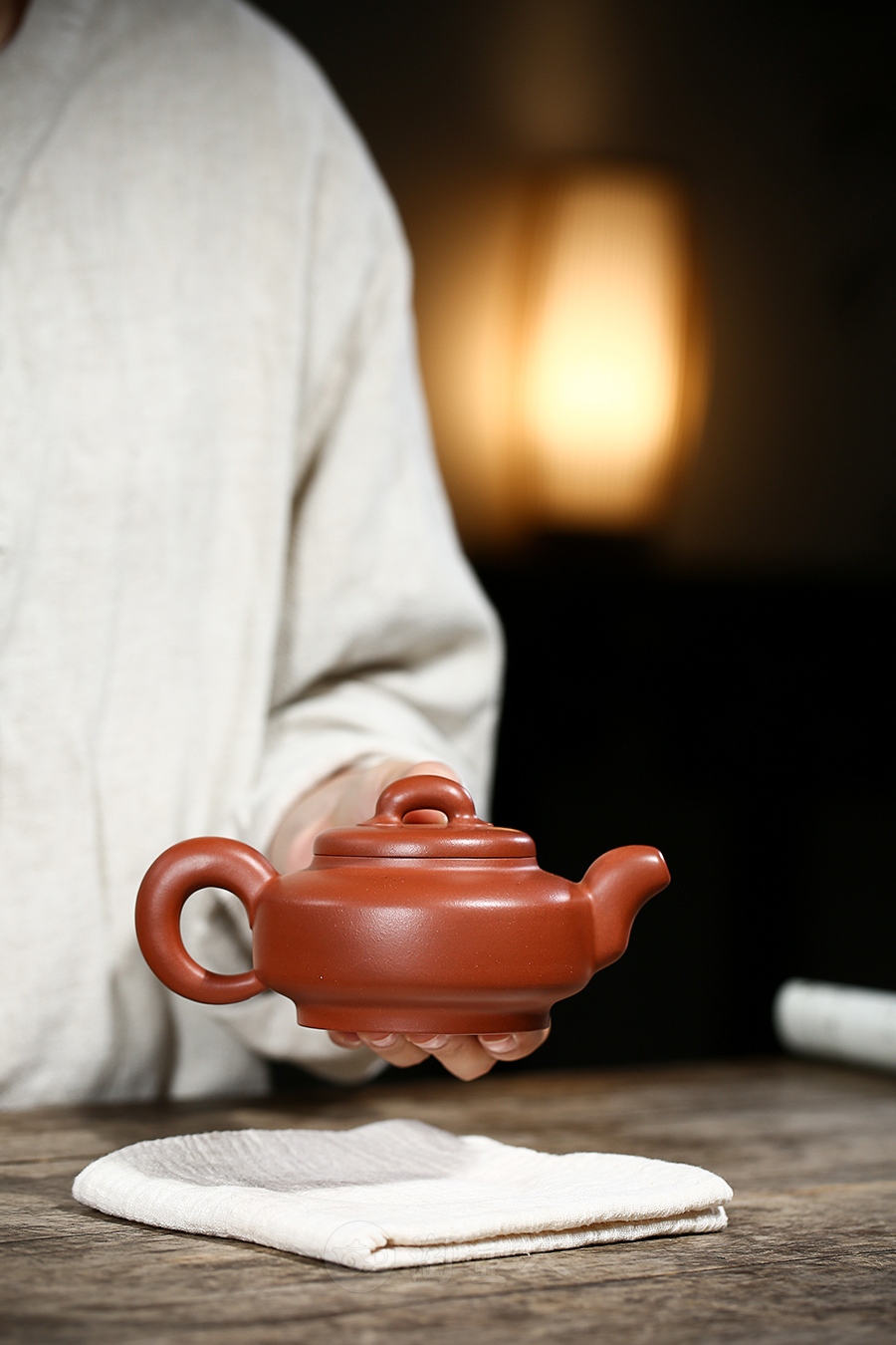 宜兴名家钱文英紫砂壶作品《壁钰壶》原矿全手工优惠全场包邮真品保证