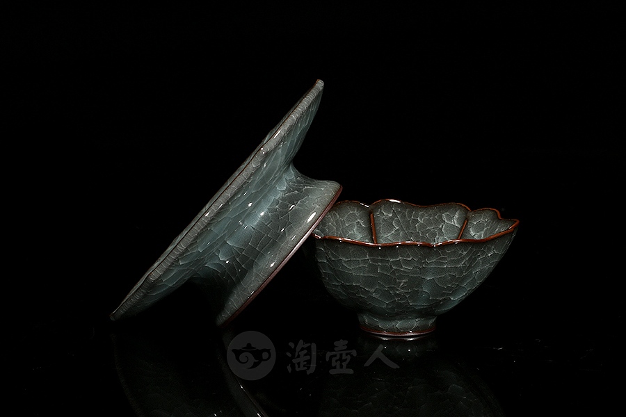 冰裂套盏