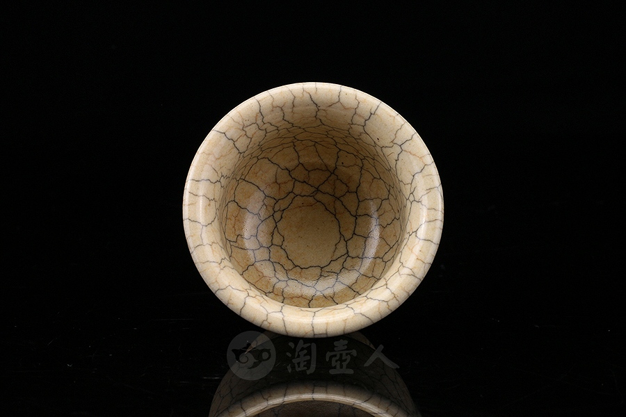 哥窑品茗杯