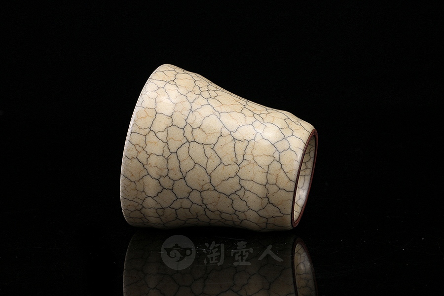 哥窑品茗杯