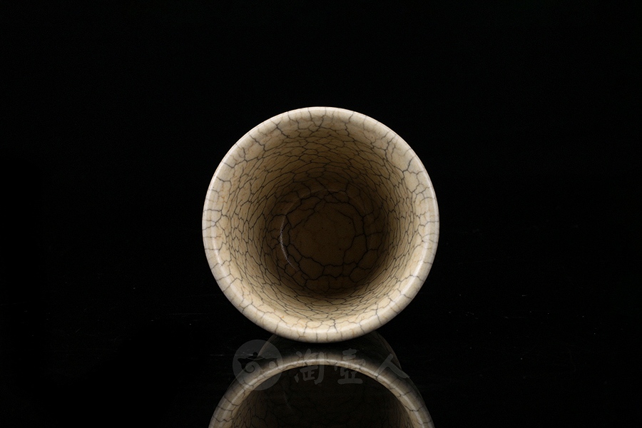 哥窑品茗杯
