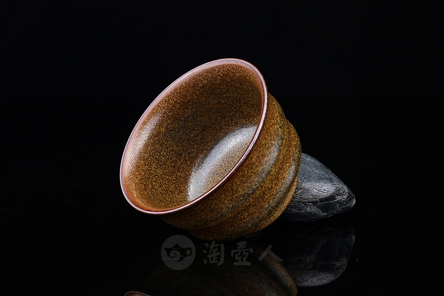 茶末留香主人杯·弦纹