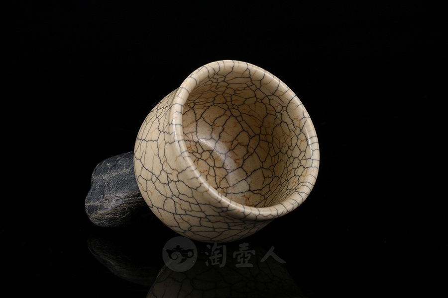哥窑品茗杯
