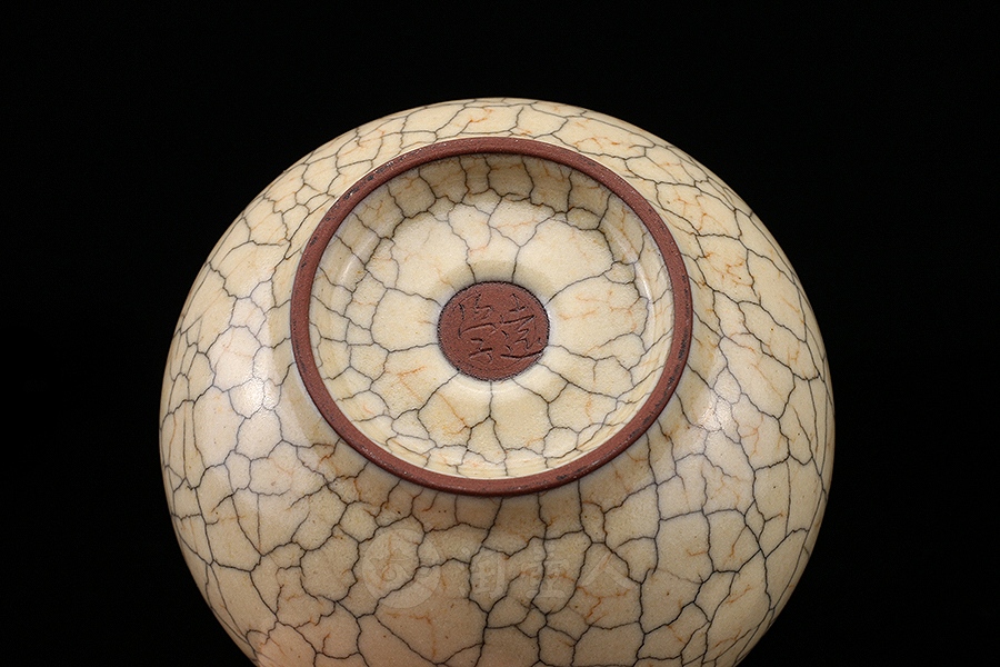 哥窑茶罐