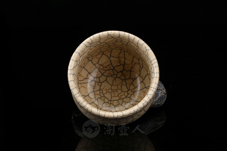 哥窑品茗杯