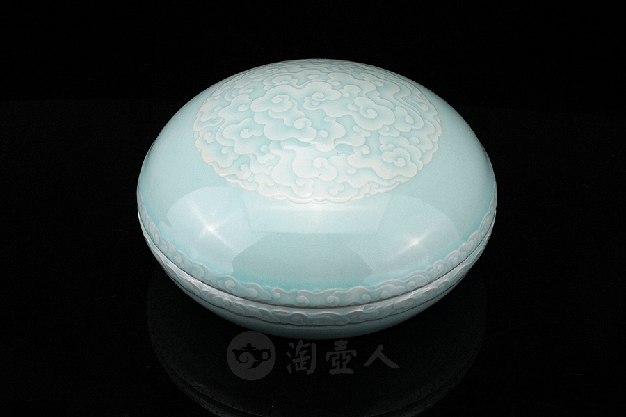 祥云粉盒