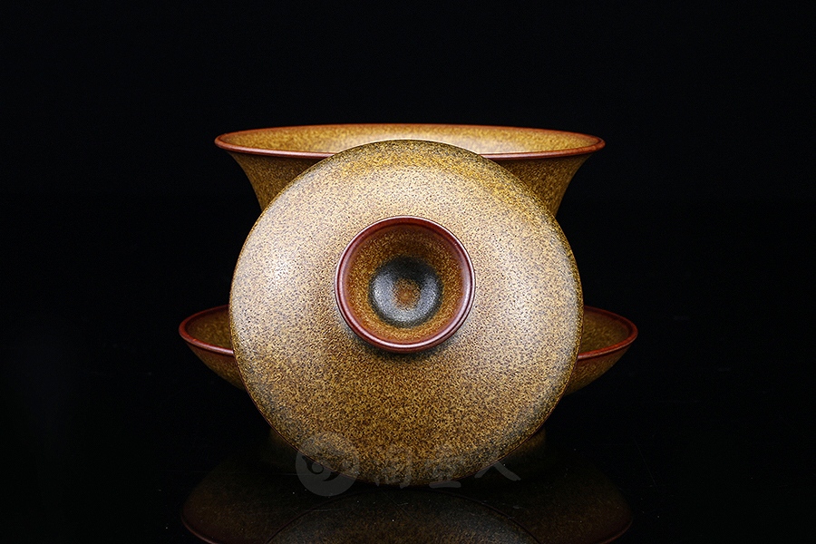 茶末留香盖碗