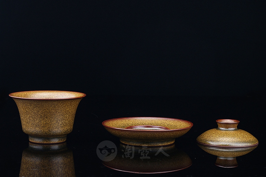茶末留香盖碗