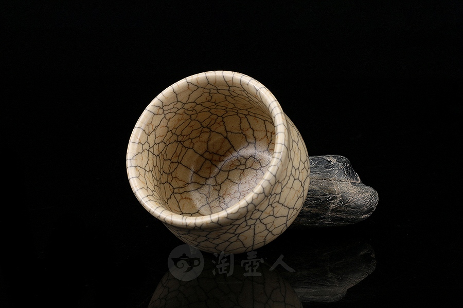 哥窑品茗杯