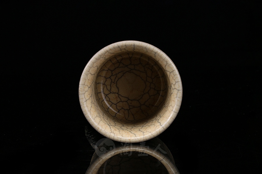 哥窑品茗杯
