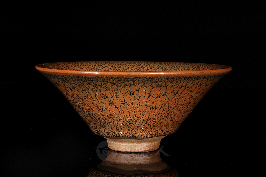 黄鹧鸪大斗笠盏(精品)