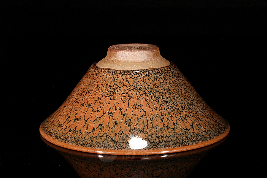 黄鹧鸪大斗笠盏(精品)