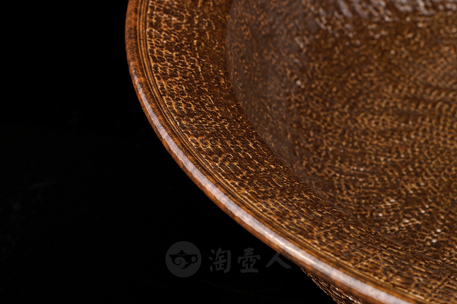 灰釉跳刀盘