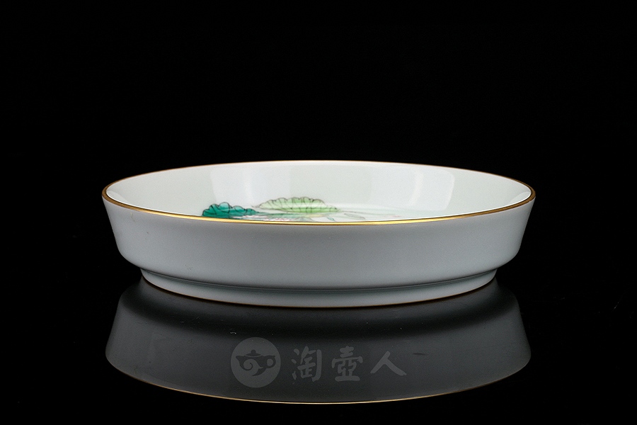 十里荷香盖碗