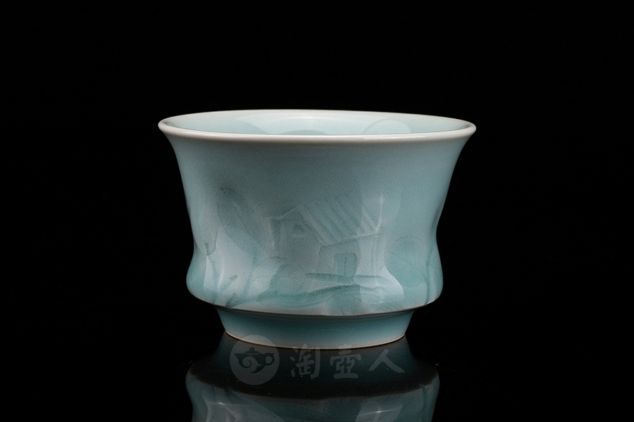 撇口杯