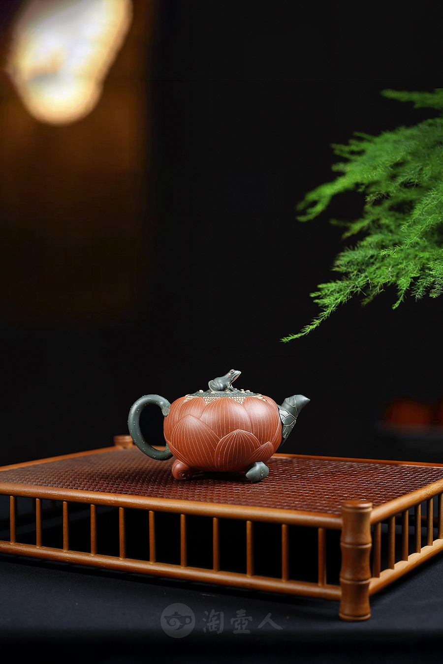 荷花壶·老红泥