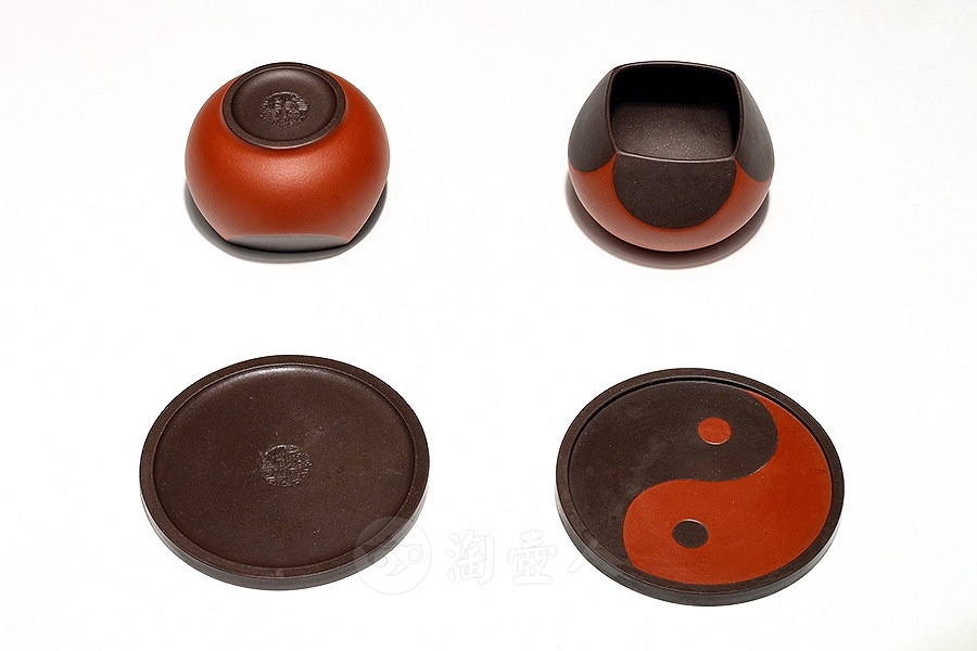 五头乾坤八卦茶具