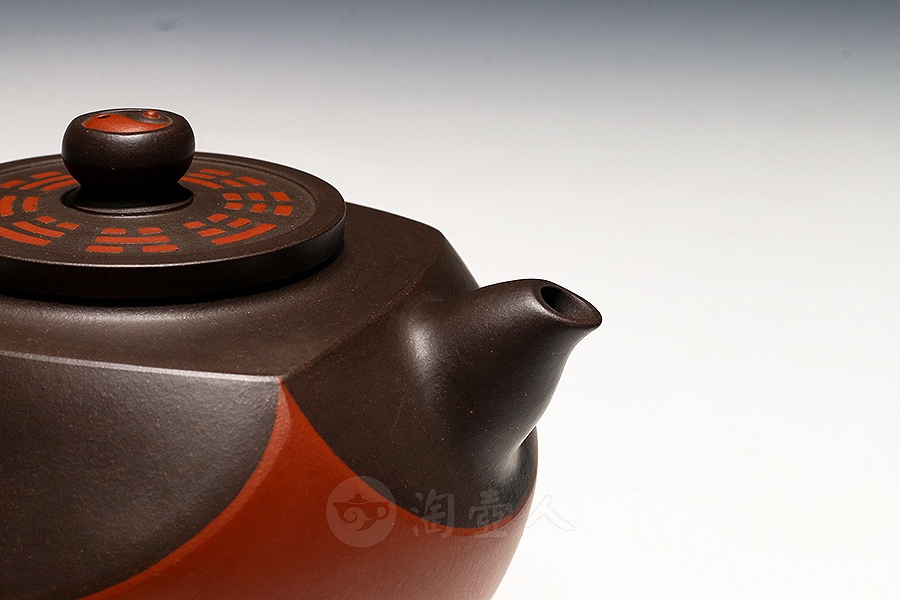 五头乾坤八卦茶具