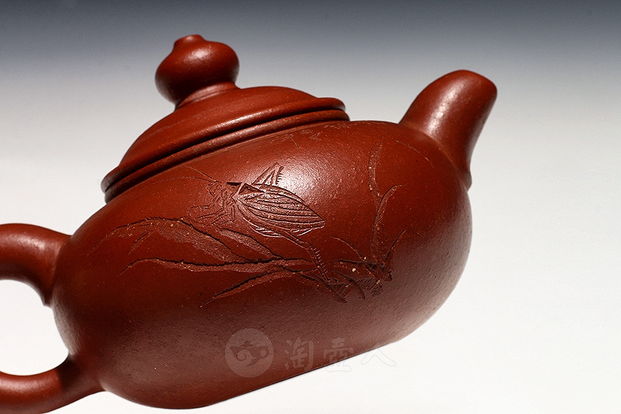 宜兴名家范伟群紫砂壶作品《小乐珠壶》原矿全手工优惠全场包邮真品