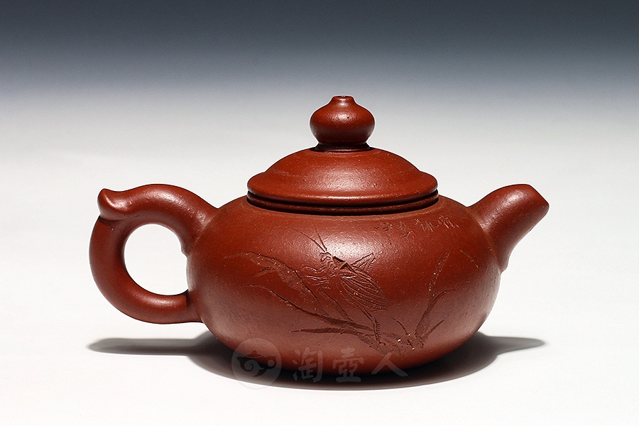 宜兴名家范伟群紫砂壶作品《小乐珠壶》原矿全手工优惠全场包邮真品