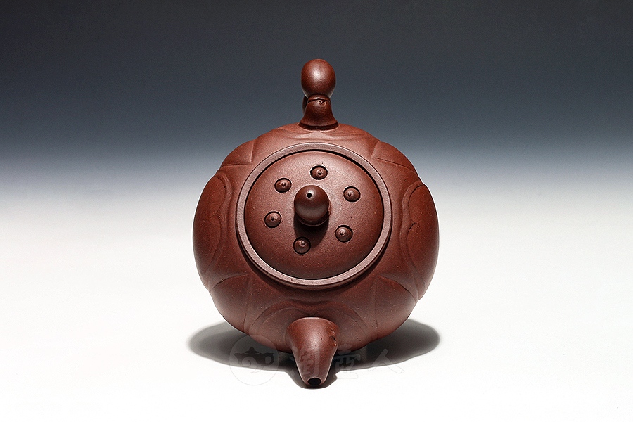 宜兴名家王熙臣紫砂作品《莲子壶》原矿全手工优惠全场包邮真品保证