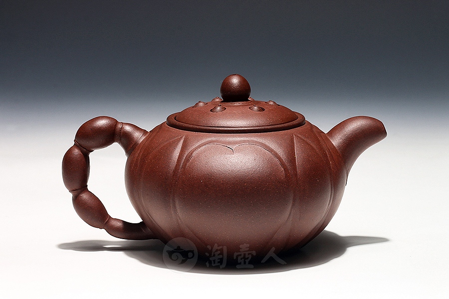 宜兴名家王熙臣紫砂作品《莲子壶》原矿全手工优惠全场包邮真品保证