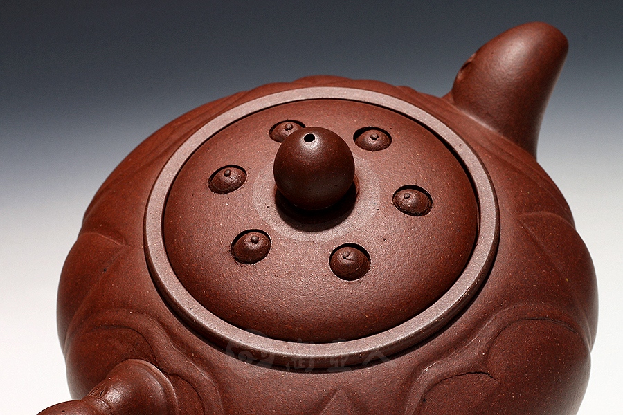 宜兴名家王熙臣紫砂作品《莲子壶》原矿全手工优惠全场包邮真品保证