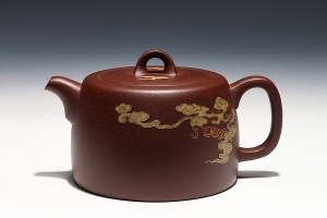 蕴福(嵌金)紫砂壶