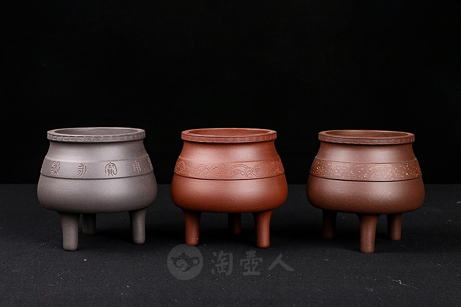 回纹三足菖蒲盆(施小马监制·限量款)