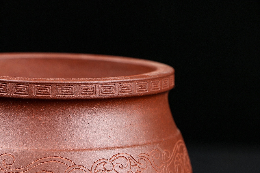 回纹三足菖蒲盆(施小马监制·限量款)