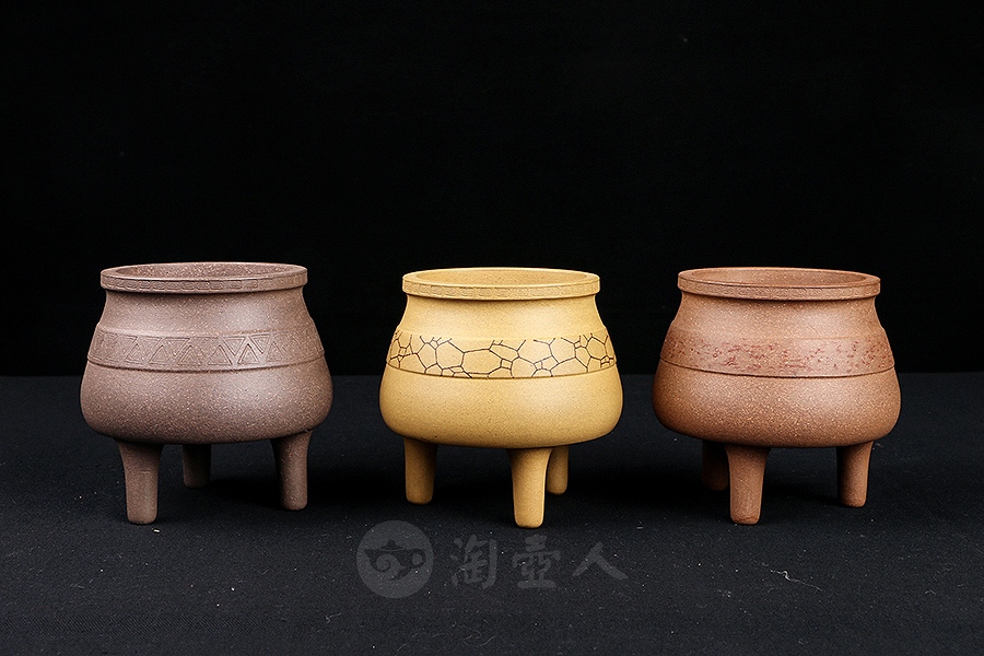 回纹三足菖蒲盆(施小马监制·限量款)