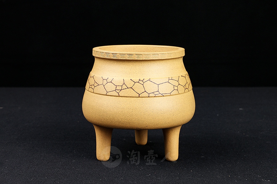 回纹三足菖蒲盆(施小马监制·限量款)