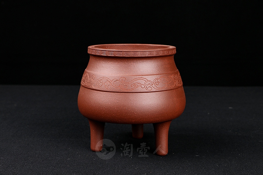 回纹三足菖蒲盆(施小马监制·限量款)