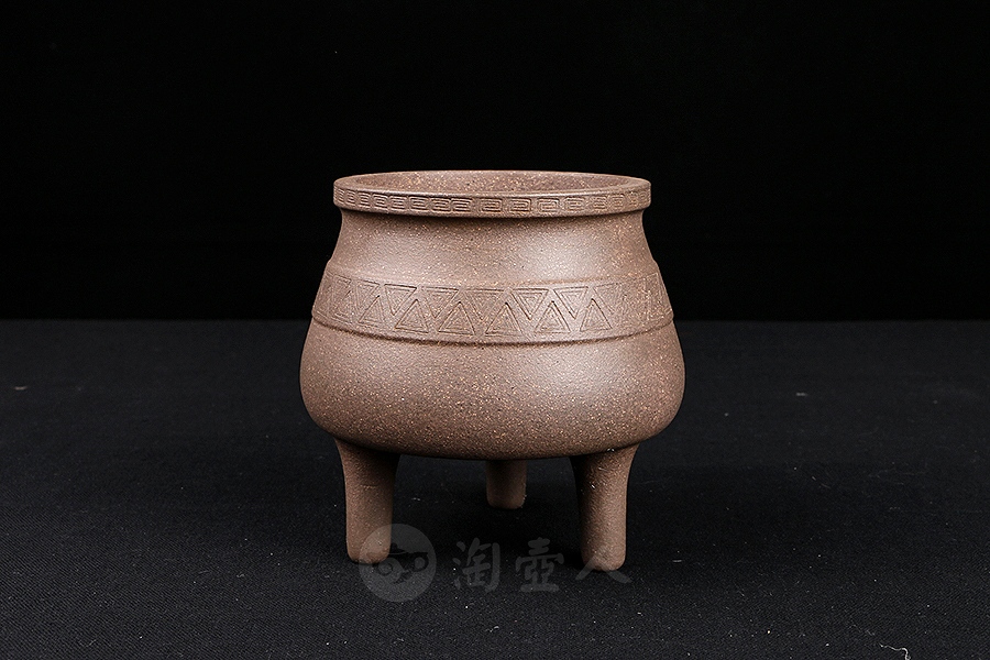 回纹三足菖蒲盆(施小马监制·限量款)