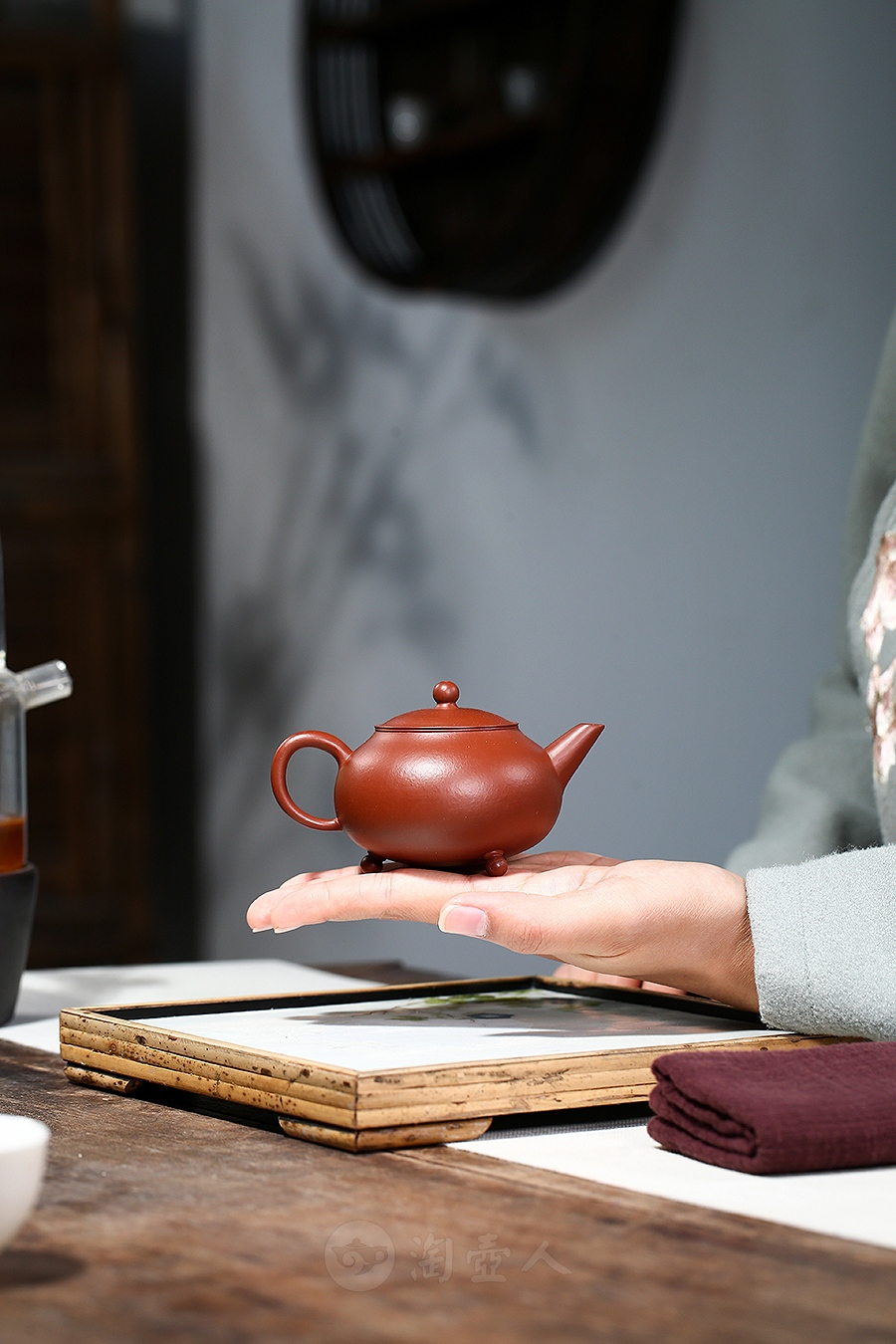 三足水平(薄胎)