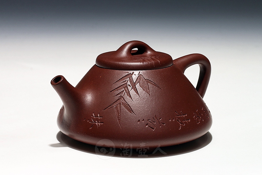 小石瓢(刻竹)