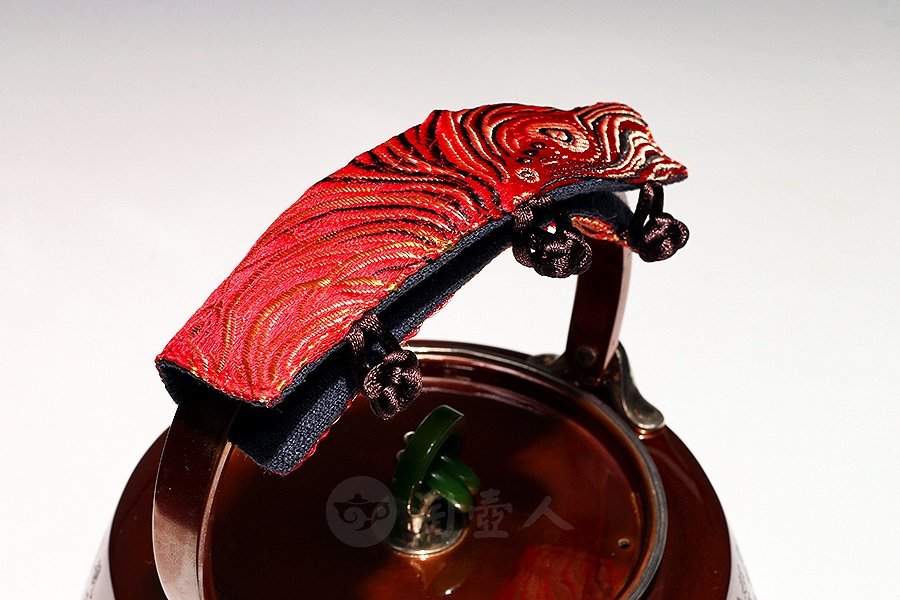 银壶把手防烫布袋